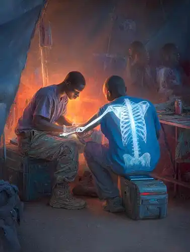 Compact Battery-powered Xray Unit